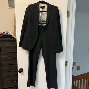 Banana Republic all black suit set